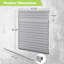 Premium Pvc Slat Wall Panels Garage And Home Organization System With Modular Design Easy Snap-On Installation Grey Finish