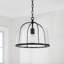 Luminaire suspendu en verre bullé transparent l 13 po x H 11,5 po Madison-1845977071
