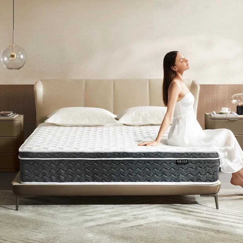 Gel Memory Foam Coils Innerspring Hybrid Mattress, 12", King