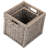 Split Wicker 2 Piece Storage Basket Set
