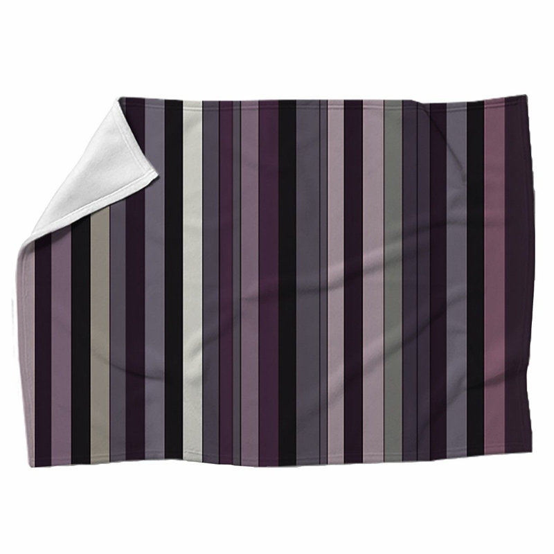 Machine Printed Throw Blanket, Twin