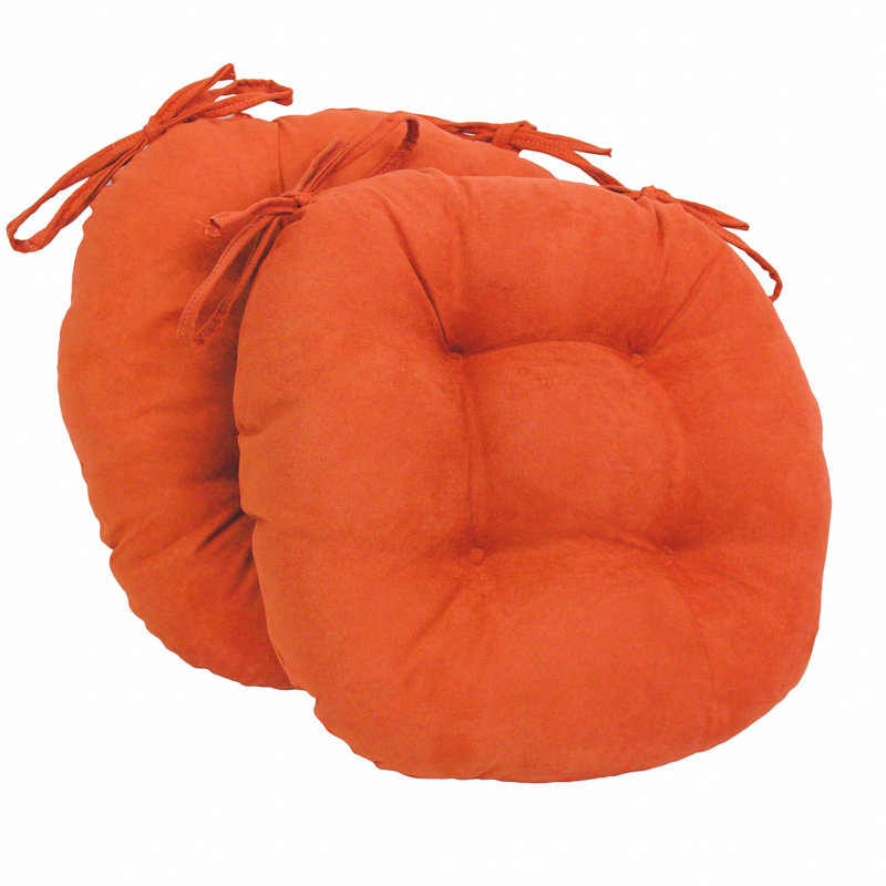 Coussin de chaise de salle à manger, Tangerine