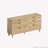 59" Rattan Dresser with 6 Drawers-104979283