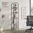 Adrianne 72.2'' H x 15.7'' W Steel Etagere Bookcase-209671252