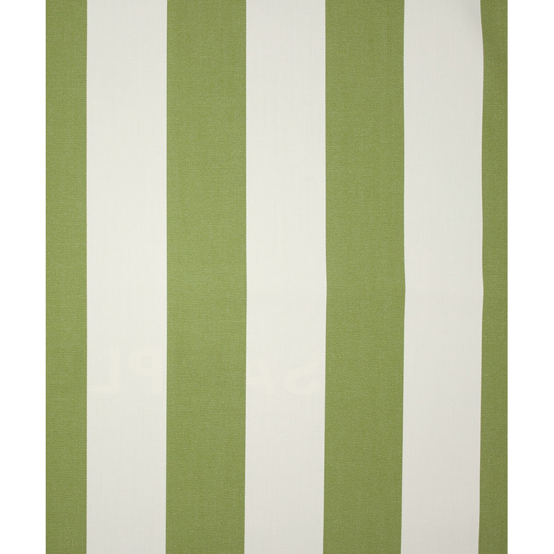 Summerland Fabric, Moss/White