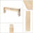 3-Piece Bench Style Dining Furniture Set, 4-Person Space-Saving Dinette For Kitchen, Dining Room With 2 Benches-228768752