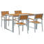 Rectangular 5 - Piece 4 - Person 180Cm L Outdoor Table Set-922499760