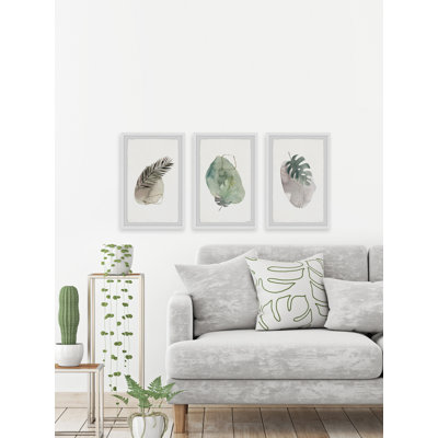 Triptyque de présence tropicale