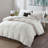 Goose Feather Down Comforter,  All-Season Feather Down Duvet, Ultra-Soft-Cotton Bed Comforter Insert With Corner Tabs-1843300553