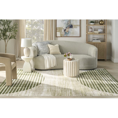 Tapis Mid-Century ivoire George Oliver Jeffs