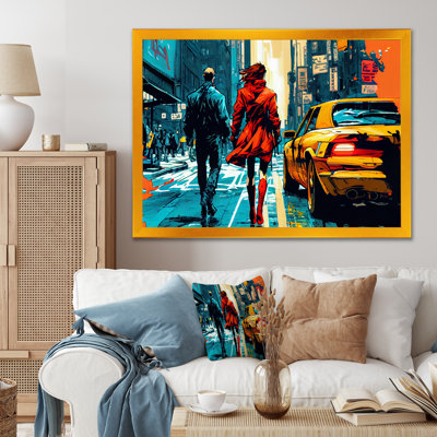 Art mural sur toile New York Love II - City New York