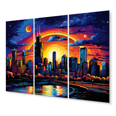 Traditional Cities & Countries Wall Decor on Metal