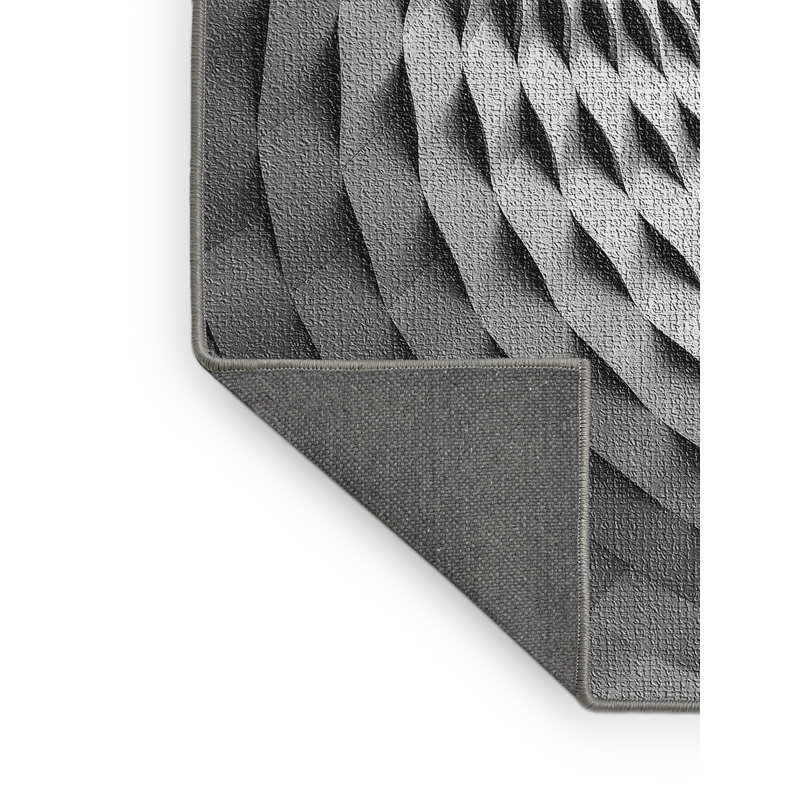 Abstract Indoor Rug, Rectangle 5' x 7'
