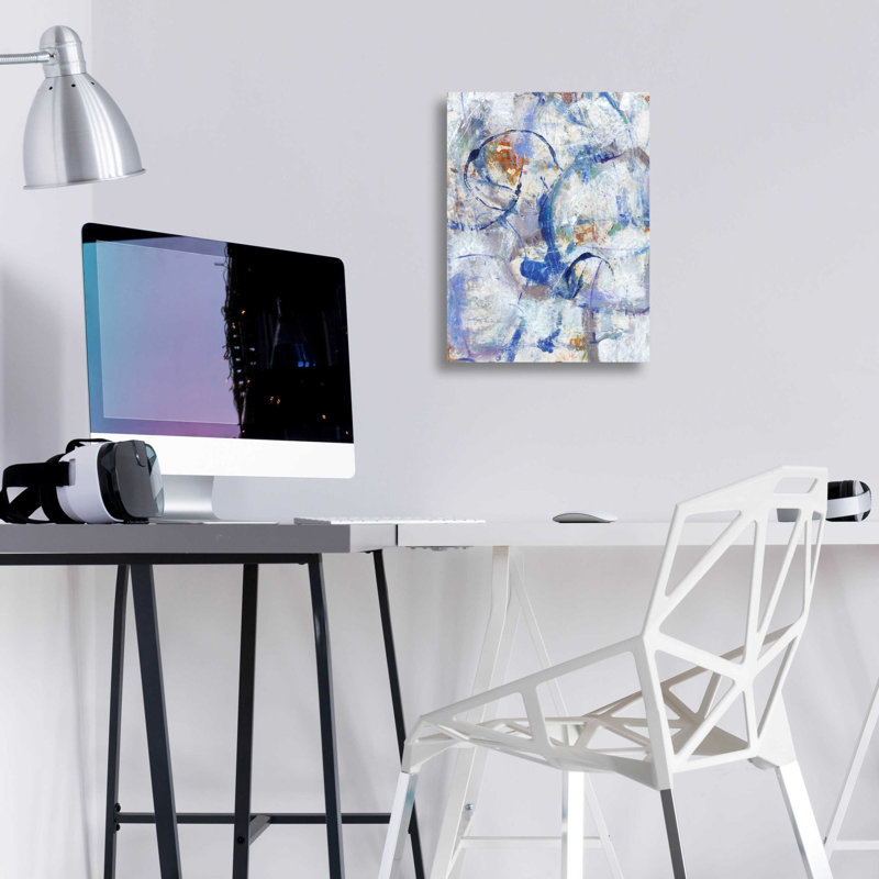 «Bounce II» par Tim O'Toole, art mural en verre acrylique, H 16 po x l 12 po x P 0,13 po