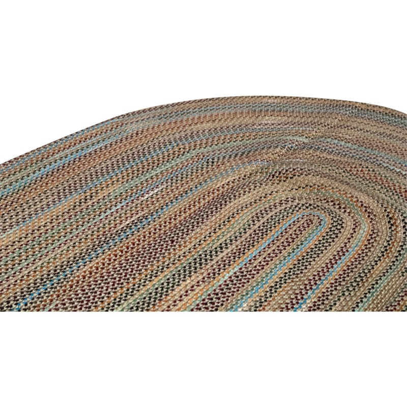 Hand Knotted Wool Area Rug in Tan