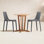 Anautica 27" Teak Patio Bistro Set