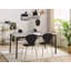 Chantey Extendable Metal Base Dining Table-1865994316