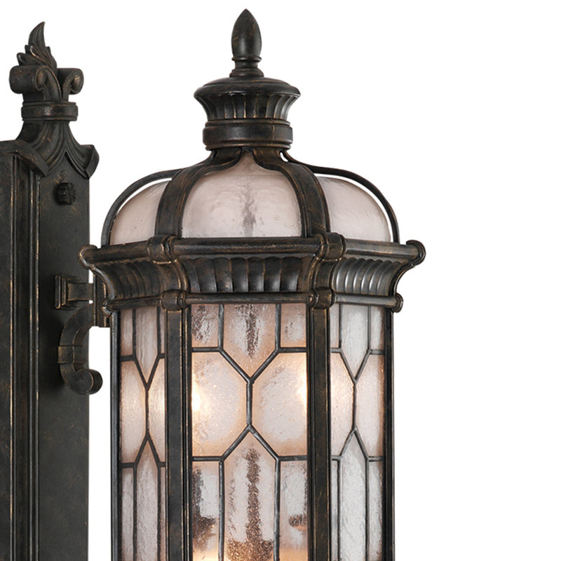Devonshire Wall Light, 39” H x 13” W x 15” D
