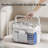 Medicine Storage Box For Home Travel 3-Layer Foldable With Safety Lock