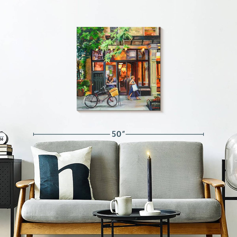 Nicci New York Bistro, H 24 po x l 24 po