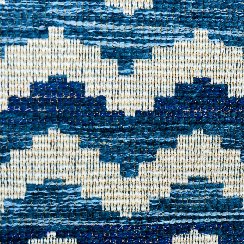 Tissu Roebuck Performance, Bleu