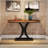 Industrial Compact Entryway Console Accent Table-1135310066-1135310067