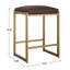 Tabouret de comptoir en fer l 17,75 po Fullerton-834621391