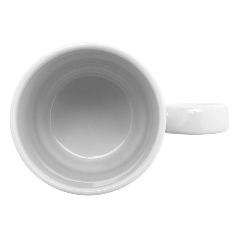 Le GE Grande tasse à café en porcelaine haute résistance, 11,5 onces, blanc (ensemble de 12)