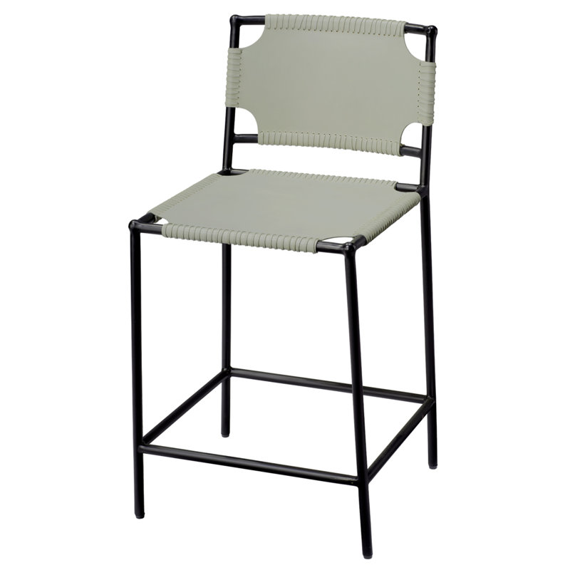 Asher Bar/Counter Stool, Counter Stool (24" Seat Height), Dove Gray