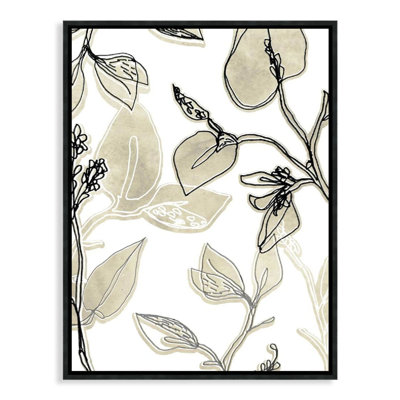 «Bamboo and Bloom» par Ancilotti Claudia, reproduction sur toile flottante