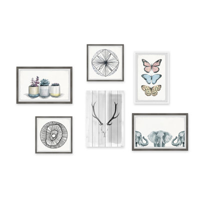 «Liosbel Life Forms 'Hexaptych»