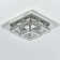 Zaina Square Large-size Glamourous Crystal LED Flush Mount