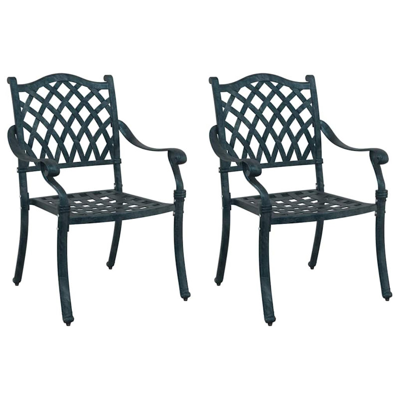 Patio Dining Armchair, Green