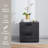 Nestl Wooden Nightstand with 2 Drawers-100255615-100830004
