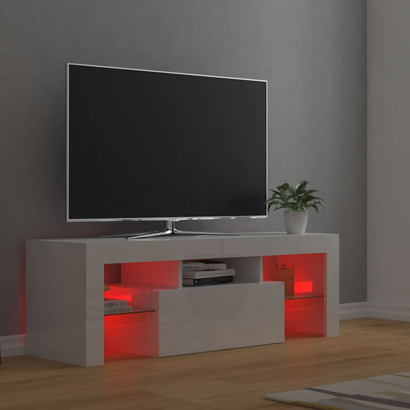 Meuble télé Millie-Ann, Gris foncé