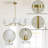 Corda Wrought Iron 5-Light Chandelier-957192710-971831248