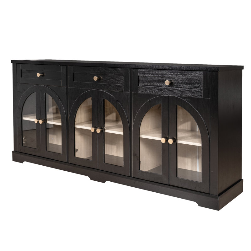 Buffet 68 po Vintage, Noir