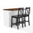 Jorianna Solid Wood Top Kitchen Island