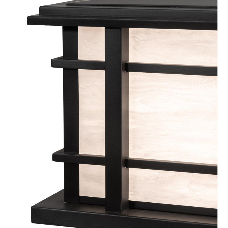Luminaire carré pour pilier 26 po Rochester
