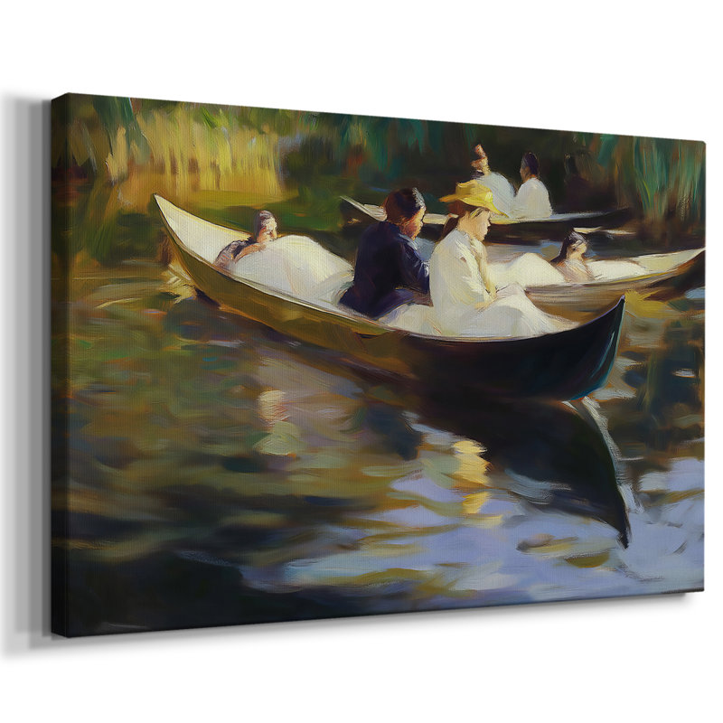 Nautical Series-XIII - Cavas enveloppés de galerie, 12 x 18