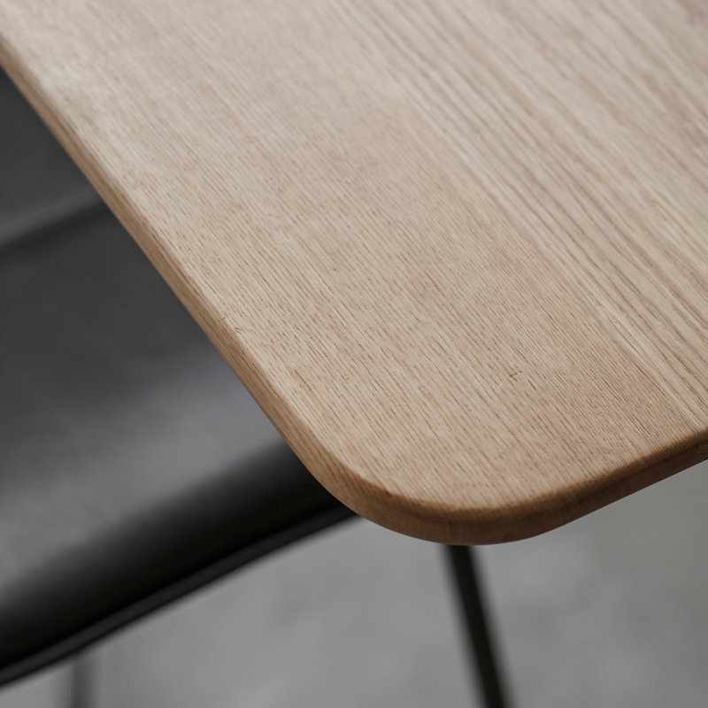 Raphael Extendable Oak Solid Wood Dining Table