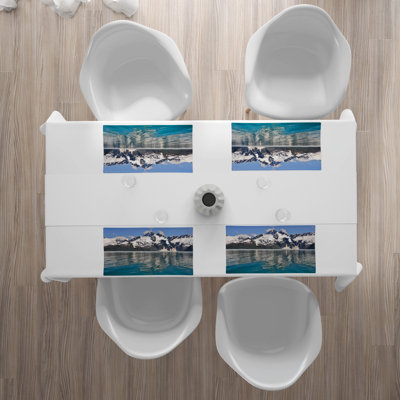 Polyester Abstract Rectangle Placemat