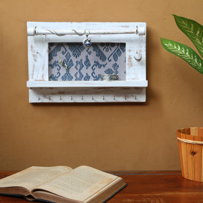 Wood Wall Mounted Jewelry Box +