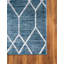 Tapis bleu / ivoire Jolette-773608293
