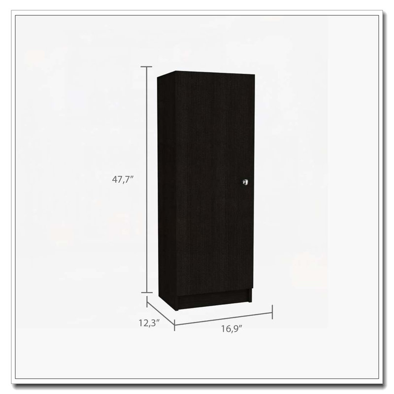 Armoire-buffet Richmond Richmond - wengé noir, Noir
