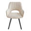 Linen Blend Upholstered Armchair-129704575-129704578-129704584