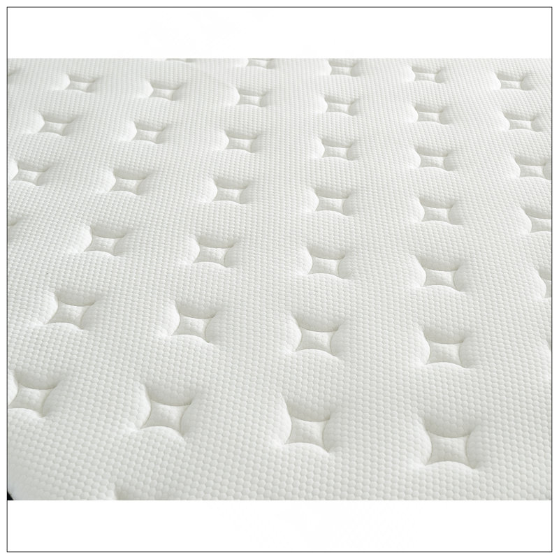 Matelas hybride à plateau-coussin de 10 pouces dans une boîte avec un design respirant et hypoallergénique, mi-ferme pour un soutien lombaire