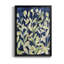 Indigo Blooming Night I, toile encadrée de qualité supérieure - prête à être accrochée-536801044-536801047