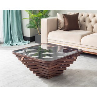 Glass Top Coffee Table