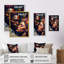 - Art mural traditionnel sur toile-249254598-249254607